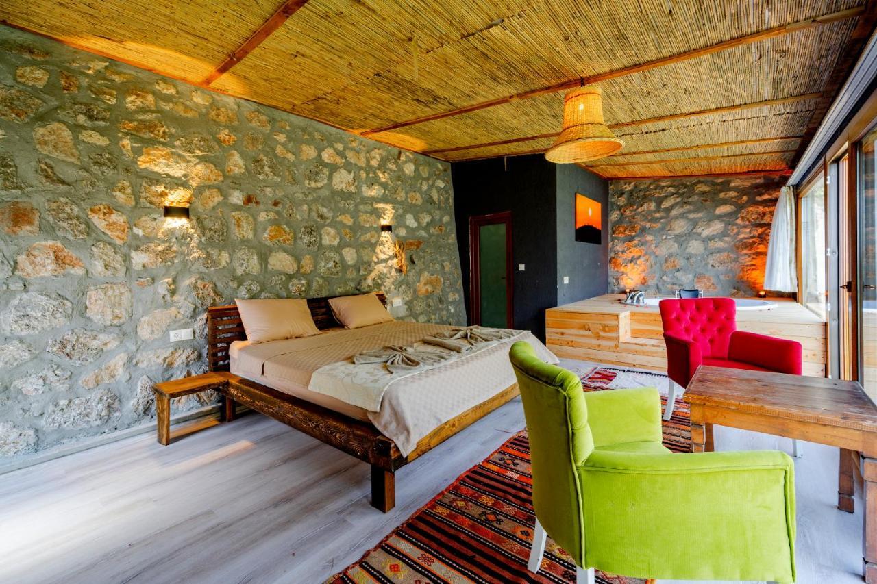 Manzara Bungalow Bed & Breakfast Fethiye Bagian luar foto